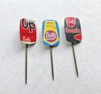 Loots speldjes oud speldje 3x limonade gazeuse tonic, Ophalen of Verzenden, Gebruikt, Merk, Speldje of Pin