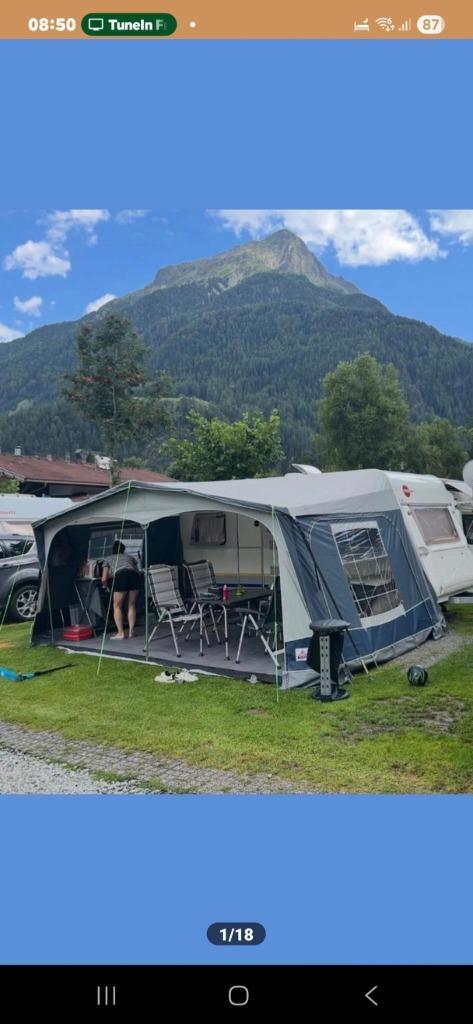 Doréma Garda 240 Voortent – Omloopmaat 11, Caravans en Kamperen, Voortenten en Luifels, Gebruikt, Dorema, Ophalen