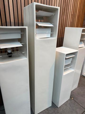 Set van 4 Stijlvolle Staande Lampen beschikbaar voor biedingen