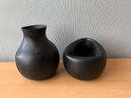 Zwarte Vazen Set - Modern Design, Ophalen, Kunststof, Zwart, Zo goed als nieuw