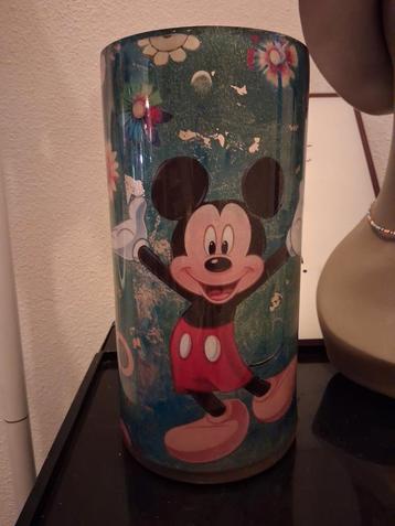 Retro Spaceage Mickey Mouse Vaas - Handgemaakt beschikbaar voor biedingen
