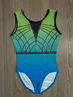 Turnpakje S&D maat 146 152 158, Sport en Fitness, Turnen, Blauw, Ophalen of Verzenden, Zo goed als nieuw, Turnpak(je)