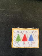 1995 kerst ijsland, Postzegels en Munten, Postzegels | Europa | Scandinavië, Verzenden, IJsland, Gestempeld