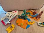 Playmobil Boten en Eiland met Poppetjes, Ophalen of Verzenden, Gebruikt, Los playmobil