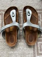 Birkenstock grijze teenslippers maat 36, Slippers, Ophalen of Verzenden, Zo goed als nieuw, Grijs