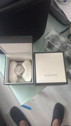 gucci horloge, Sieraden, Tassen en Uiterlijk, Horloges | Heren, Overige merken, Staal, Staal, Polshorloge