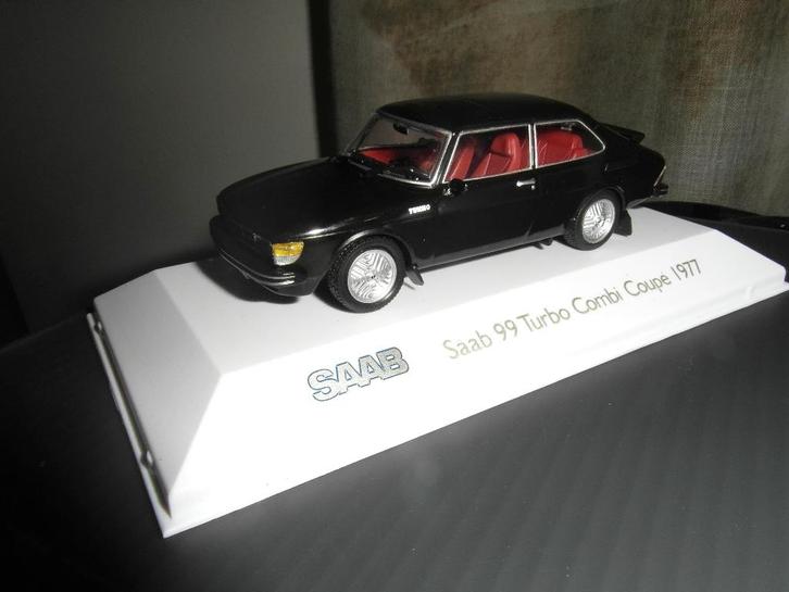 SAAB 99 TURBO  1977  1:43, Hobby en Vrije tijd, Modelauto's | 1:43, Nieuw, Auto, Overige merken, Ophalen of Verzenden