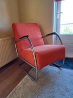 Fauteuil Rood 3 x, Huis en Inrichting, Ophalen, Minder dan 75 cm, Zo goed als nieuw, Metaal