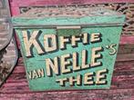 Van Nelle blik winkelblik voorraadblik koffie en thee retro, Verzamelen, Blikken, Ophalen of Verzenden, Zo goed als nieuw, Koffie