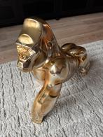 Gouden Gorilla Beeld - KAGE, Antiek en Kunst, Ophalen