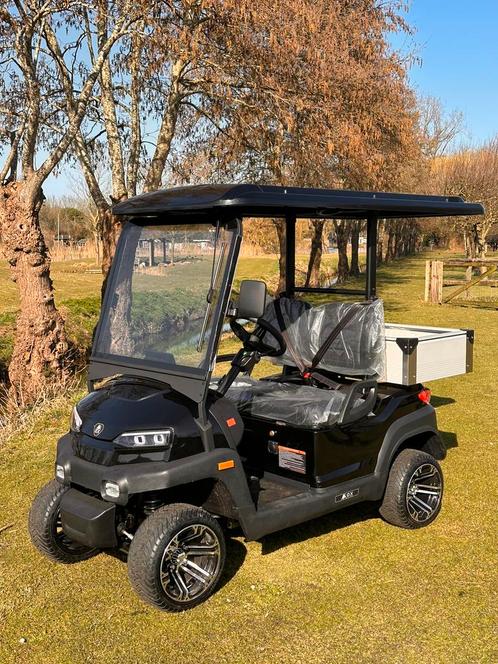 Nieuwe OX golfkar met laadbak, kenteken en lithium accu’s, Sport en Fitness, Golf, Nieuw, Golfkar, Overige merken, Ophalen