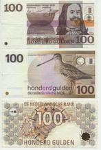 Nederland set 100 Gulden Ruyter, Snip en Steenuil