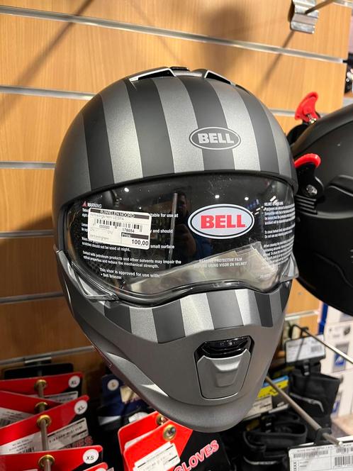 BELL Broozer maat S Helm afneembaar kinstuk, Motoren, Onderdelen | Overige, Nieuw