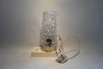 Hawill Bed Lampje, Huis en Inrichting, Lampen | Tafellampen, Ophalen of Verzenden, Minder dan 50 cm, Vintage Design, Glas