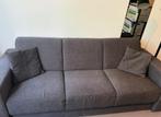 Grijze bank, Huis en Inrichting, Banken | Bankstellen, Ophalen, 250 tot 300 cm, Gebruikt, Driepersoons