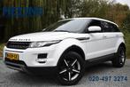 Land Rover Range Rover Evoque 2.0 Si 240PK 4WD PURE LEDER/CR, Auto's, Euro 5, Zwart, 4 cilinders, Wit