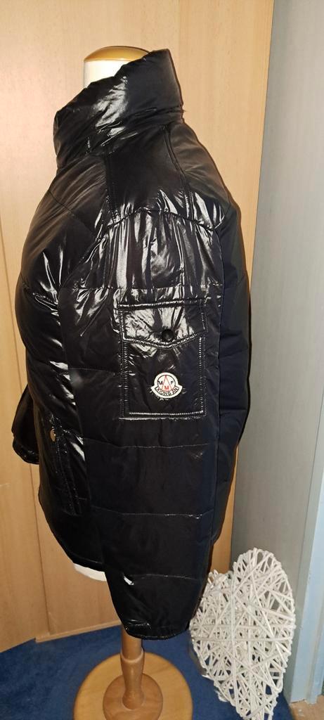 Glanzend Donsjack Winterjas - Maat M - Nieuwstaat, Kleding | Heren, Jassen | Winter, Zo goed als nieuw, Maat 48/50 (M), Zwart