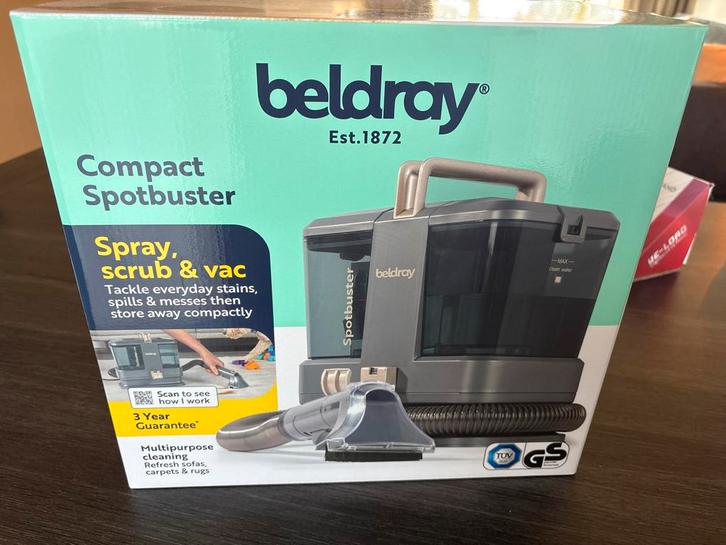 Beldray Compact Spotbuster Vlekkenreiniger, Huis en Inrichting, Schoonmaakartikelen, Overige typen, Ophalen