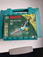Bosch ASB 10,8 LI Accu Buxusschaar Set, Ophalen of Verzenden, Gebruikt, Accu, Bosch