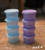 Tupperware Medicijn Doosjes - Set van 8, Huis en Inrichting, Keuken | Tupperware, Ophalen of Verzenden, Nieuw, Blauw, Bus of Trommel