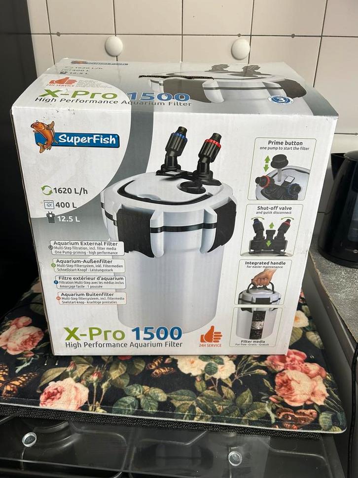 Te koop Externe Aquariumfilter, Dieren en Toebehoren, Vissen | Aquaria en Toebehoren, Gebruikt, Filter of Co2, Ophalen
