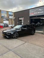 Mercedes-Benz A-klasse 180 AMG Line, Auto's, Mercedes-Benz, 136 pk, Gebruikt, 4 cilinders, Zwart