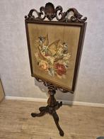 Kamerscherm - Haardscherm - Borduurwerk - Paalscherm -***, Antiek en Kunst, Ophalen