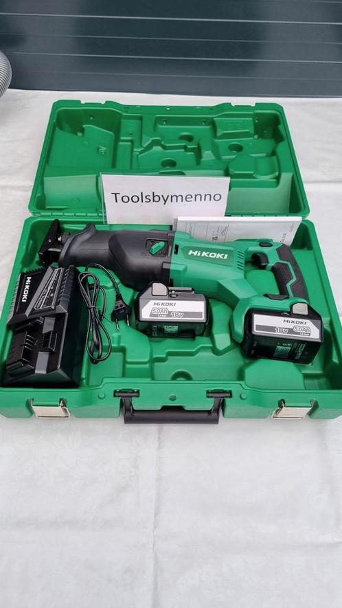 NIEUW Hikoki CR18DB (WJZ) Accu reciprozaag 18V 5.0Ah, Doe-het-zelf en Verbouw, Gereedschap | Zaagmachines, Nieuw, Reciprozaag