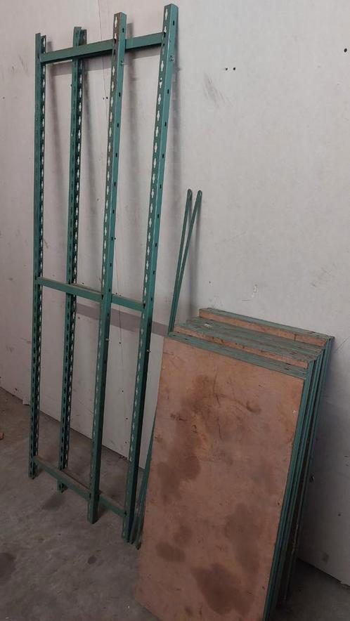 Stellingkast magazijn magazijnkast magazijn stelling stalen, Huis en Inrichting, Kasten | Roldeurkasten en Archiefkasten, 25 tot 50 cm