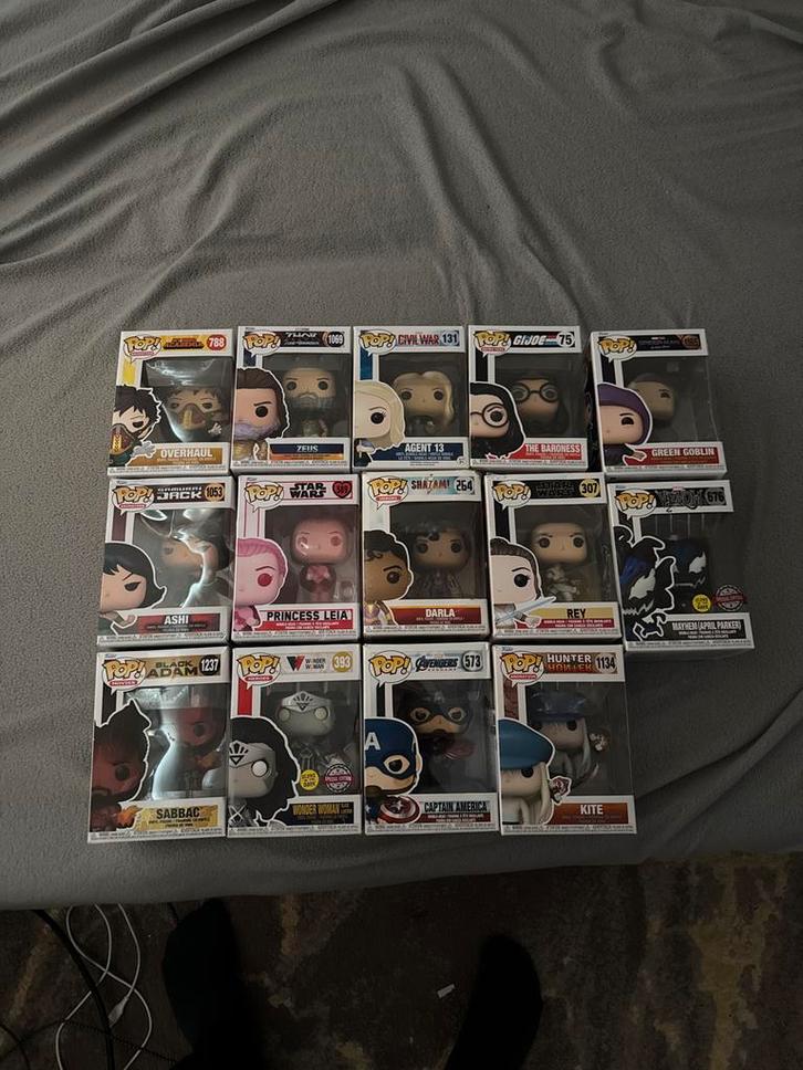 Funko Pop Collectie te Koop!, Verzamelen, Poppetjes en Figuurtjes, Gebruikt, Ophalen