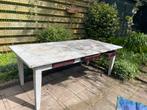 Tafel, Huis en Inrichting, Tafels | Eettafels, 200 cm of meer, 50 tot 100 cm, Teakhout, Gebruikt