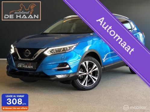 Nissan Qashqai 1.2 N-Connecta AUTOMAAT NAVI PANO CAMERA TREK, Auto's, Nissan, Bedrijf, Te koop, Qashqai, 360° camera, ABS, Achteruitrijcamera
