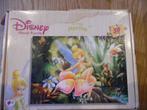 Disney houten puzzel 50 stukjes Tinkerbel - Peter Pan zgan, 10 tot 50 stukjes, Ophalen of Verzenden, Zo goed als nieuw, Van hout