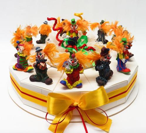Zeer leuke bedankjes versierd met leuke clowns., Hobby en Vrije tijd, Feestartikelen, Nieuw, Feestartikel, Verjaardag, Ophalen of Verzenden