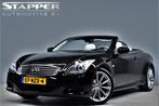 Infiniti G Cabrio 37 GT 320pk V6 Automaat Premium OrgNL Xeno, Auto's, Automaat, Gebruikt, Cabriolet, Zwart