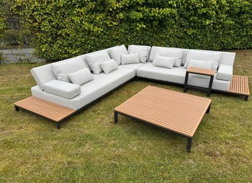 Showroom model buitenbank loungebank luxe bank eetbank, Tuin en Terras, Tuinsets en Loungesets, Zo goed als nieuw, Meer dan 8 zitplaatsen