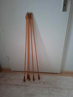 Gordijnroedes, Huis en Inrichting, Minder dan 50 cm, Gebruikt, Bruin, 200 cm of meer