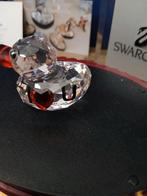 Swarovski crystal happy duck, Ophalen of Verzenden, Zo goed als nieuw, Figuurtje