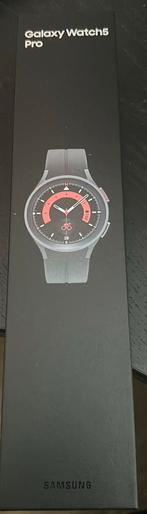 Galaxy Watch 5Pro, Zwart, Samsung ⌚️, Ophalen of Verzenden, Zo goed als nieuw