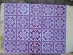6,5 m2 Aubergine wandtegels 15x15 Sphinx, retro wandtegels, Ophalen