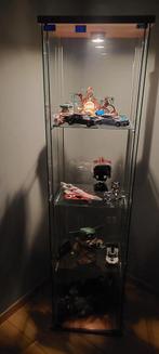 Vitrinekast met verlichting - Zonder inhoud, Huis en Inrichting, Ophalen, Minder dan 50 cm, Modern, 150 tot 200 cm