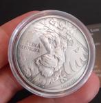 Zilver oz munt Niue - Czech Lion 2024 - Antiqued 1/250, Ophalen, Zilver
