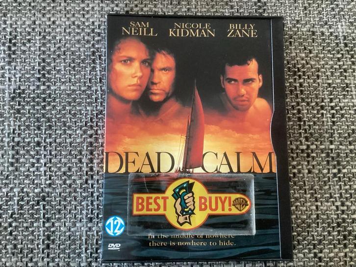 Dead Calm DVD - Thriller met Nicole Kidman, Cd's en Dvd's, Dvd's | Thrillers en Misdaad, Zo goed als nieuw, Vanaf 12 jaar, Ophalen of Verzenden