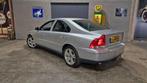 Volvo S60 2.4 Kinetic 140PK | Cruise | Clima | Half leer | L, Auto's, Zwart, Bedrijf, 1600 kg, Sedan