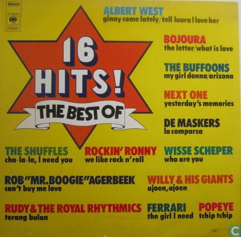 LP 16 Hits! The Best Of (verzamel, 1974), Cd's en Dvd's, Vinyl | Verzamelalbums, Gebruikt, Pop, 12 inch, Ophalen of Verzenden