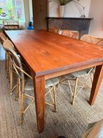 Houten eettafel - Teakhout, Ophalen, Gebruikt, Teakhout, 50 tot 100 cm