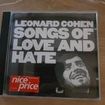 Leonard Cohen – Songs Of Love And Hate, Ophalen of Verzenden, 1980 tot 2000, Zo goed als nieuw
