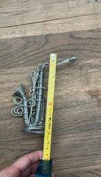 Saxofoon ijzerdraad miniatuur 15cm, Ophalen