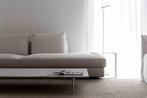 Verzelloni design sofa met 1 arm – dormeuse – linne – 244 cm, Huis en Inrichting, Gebruikt, 100 tot 125 cm, Modern / minimalistisch Italiaans design.