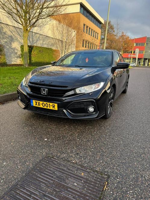 Honda Civic 1.0i VTEC 2018 CVT, Auto's, Honda, Particulier, Civic, Benzine, Euro 6, B, Hatchback, Automaat, Geïmporteerd, Zwart